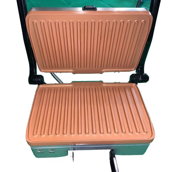 Bialetti Panini Grill Ceramic Copper EUC - Picture 8 of 8